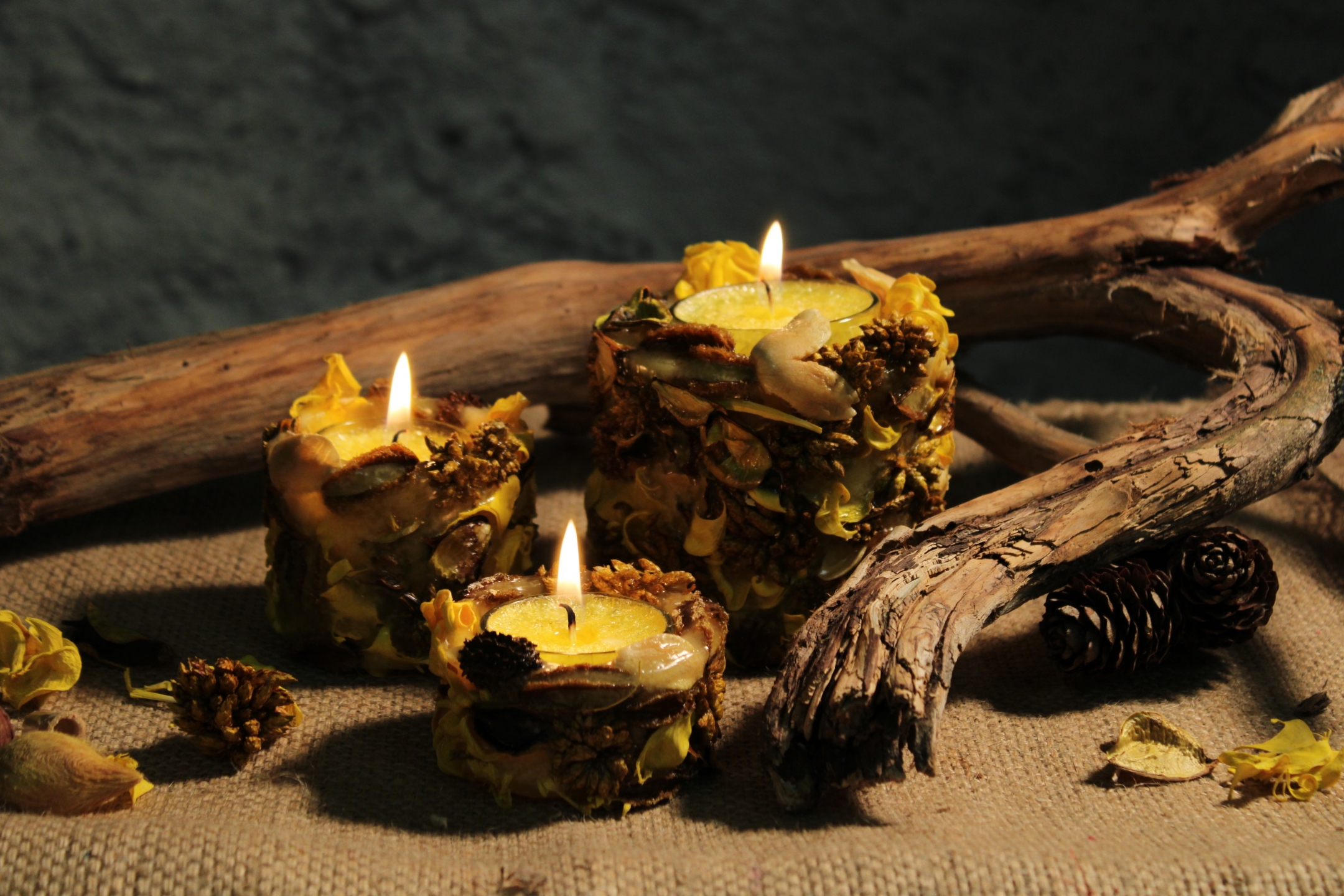 Candele Diveevo In Cera D'Api Naturali Per Chiesa - N°30, 100 Pezzi, 29,5 Cm, Profumo Di Miele, Senza Gocce E Fumo